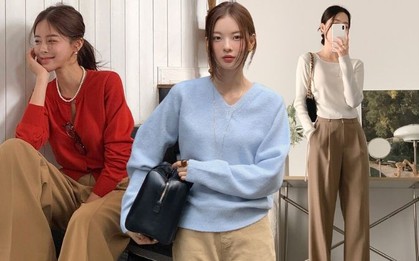 10 cách mặc quần màu be - item đang hot hơn cả quần trắng, ai thích style tối giản càng nên ghim