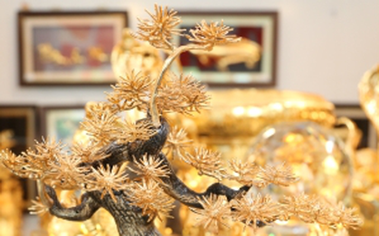 Quà 20/10 độc lạ: Tùng bonsai mạ vàng đắt đỏ, hoa Pickleball lần đầu xuất hiện