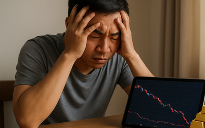 Vàng lên gần 160 triệu đồng/lượng, người đàn ông lỗ kép vì bán vàng để mua cổ phiếu FPT, VCB: 'Vàng thì tăng gấp đôi, còn tài khoản chứng khoán của tôi giảm 20%'