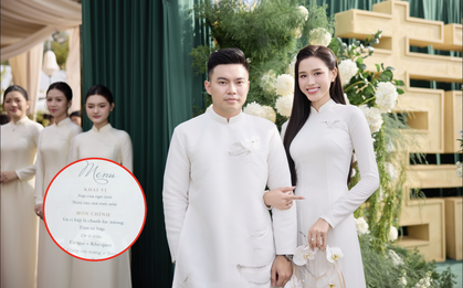 Lộ diện menu tiệc ăn hỏi Đỗ Hà, có món nộm cực thú vị