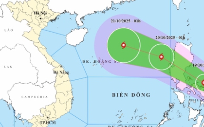 Biển Đông đón bão số 12, không khí lạnh tràn về miền Bắc