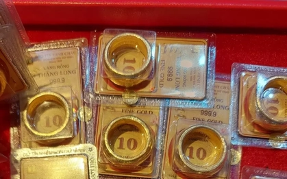 Giá vàng nhẫn tăng rất mạnh, bỏ xa vàng SJC