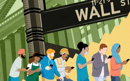 Người thu nhập thấp ở Mỹ đổ xô đi chơi chứng khoán
