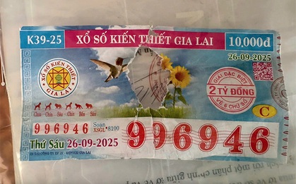 Người phụ hồ làm thủng tờ vé số trúng 2 tỷ đồng, đi nhận thưởng không được: Công ty xổ số nói gì?