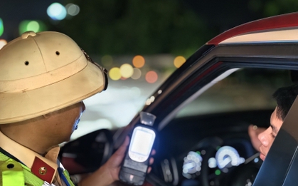 Hơn 2.500 tài xế vi phạm nồng độ cồn trong đêm 18/10, nhiều nhất tại Bắc Ninh