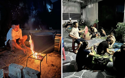Cảnh tượng giữa đêm mưa bão ở Nghệ An: Bà con thức trắng chỉ để làm 1 việc!