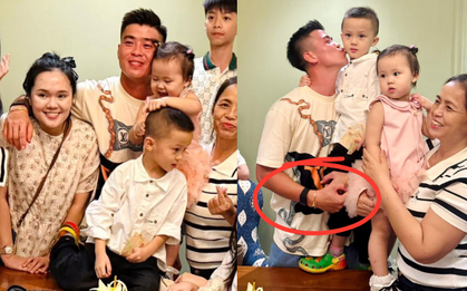 Duy Mạnh được vợ tặng vòng tay gần 200 triệu, tiểu thư Quỳnh Anh gây chú ý với mặt mộc ở nhà chồng