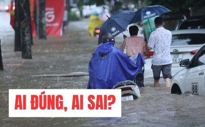 1 gia đình tranh cãi gay gắt sau trận ngập ở Hà Nội: Cư dân mạng nghe chuyện bối rối, không biết đứng về phía nào!
