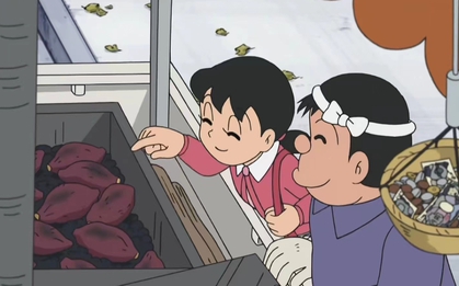 Tại sao Shizuka thích ăn khoai lang nướng nhưng luôn xấu hổ, giấu giếm sở thích này?