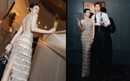Ngắm bóng lưng đậm chất "điện ảnh" của tiểu thư Doãn Hải My, netizen tấm tắc: Văn Hậu đúng sang vì vợ!
