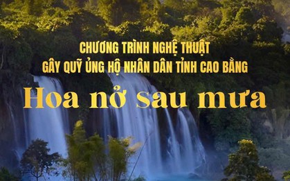 Chương trình nghệ thuật “Hoa nở sau mưa” - Sẻ chia vì đồng bào vùng bão lũ