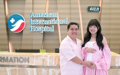 TikToker Trần Thanh Tâm đi sinh “chill” đúng chất gen Z tại Bệnh viện Quốc tế Mỹ (AIH)