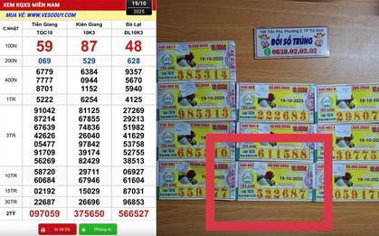 Vừa trúng 700 triệu đồng chưa lâu, khách lại trúng tiếp 14 tờ vé số: Hé lộ số tiền thưởng "khủng"