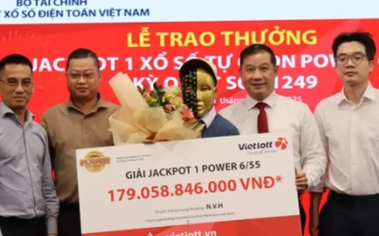 Nam giáo viên trúng Vietlott hơn 179 tỷ đồng