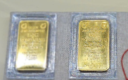 Cuối ngày 21-10, giá vàng miếng SJC bất ngờ giảm trở lại