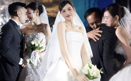 Toàn cảnh đám cưới Đỗ Hà tại Quảng Trị: Cô dâu đẹp 100 điểm, doanh nhân Viết Vương dặn dò vợ 1 chuyện!