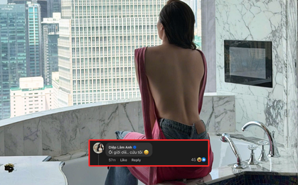 Bóng lưng mỹ nhân khiến Diệp Lâm Anh kêu cứu