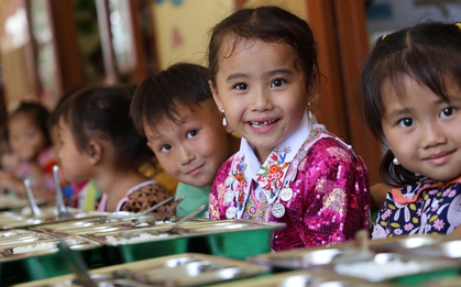 Trẻ mẫu giáo 3-5 tuổi vùng khó khăn được hỗ trợ tiền ăn trưa 360.000 đồng/tháng