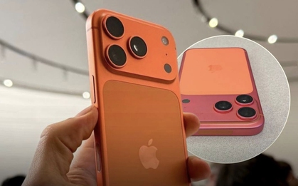 Lý do iPhone 17 Pro Max màu cam bỗng chuyển sang hồng