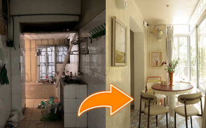 20m² giữa lòng Hà Nội vẫn có thể thành tổ ấm trong mơ: Câu chuyện cải tạo nửa tỷ đồng của vợ chồng trung niên khiến nhiều người thay đổi cách nhìn