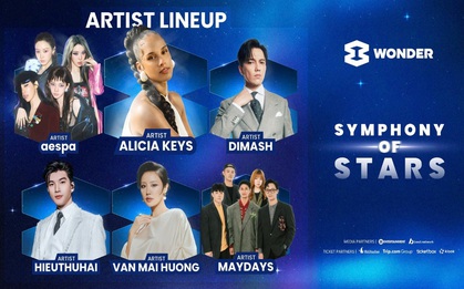 Alicia Keys, aespa, Dimash cùng dàn sao Việt “đổ bộ” 8Wonder Winter 2025