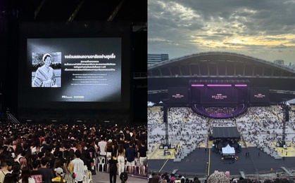 Cảnh tượng "phủ đen" chưa từng có tại concert BLACKPINK
