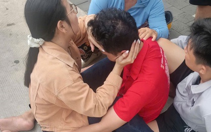 CLIP: Kịp thời cứu thanh niên có ý định nhảy xuống sông Sài Gòn tự tử