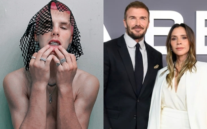 Quý tử "bôi tro trát trấu" vào mặt vợ chồng Beckham