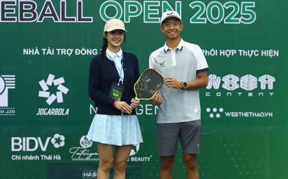 Quang Dương đấu giá vợt pickleball, cùng sao Việt quyên góp gần 200 triệu cho trẻ em mắc bệnh tim