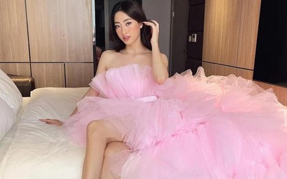 Lương Thuỳ Linh ở penthouse