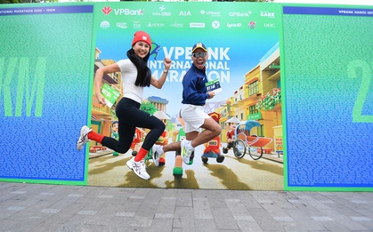 Dàn trai xinh, gái đẹp, người nổi tiếng tụ hội tại VPBank Hanoi International Marathon 2025