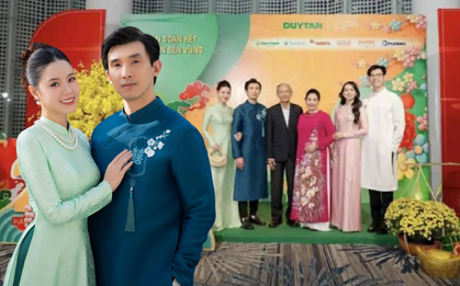 Midu và gia đình Chủ tịch Nhựa tái chế Duy Tân lộ bức ảnh chưa từng thấy