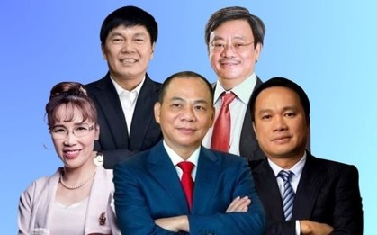 Vợ tỷ phú Phạm Nhật Vượng lọt Top 5 người giàu nhất, tiến sát bà Phương Thảo, Chủ tịch TCBS Nguyễn Xuân Minh lọt top 30