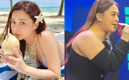 Ngoại hình phát tướng gây sốc của Chung Hân Đồng, đột ngột tăng đến 75 kg là vì sao?