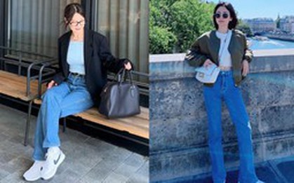 Tìm ra mẫu quần jeans hoàn hảo nhất cho phụ nữ trên 40 tuổi: Mặc lên gọn dáng, chuẩn thanh lịch