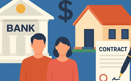 Cặp vợ chồng vay ngân hàng gần 4 tỷ rồi mang đất thế chấp đi bán, người mua đặt cọc 450 triệu và vô tư xây nhà