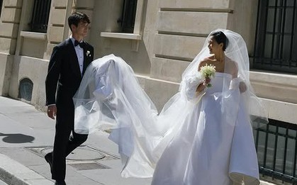 Cô gái châu Á cưới hậu duệ gia tộc Givenchy: Nhan sắc như bản tình ca, style sang đến mức Google cũng bối rối