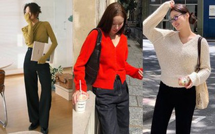 Quần đen mặc với 4 kiểu áo này là đẹp nhất, áp dụng suốt mùa đông cũng không thấy chán