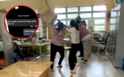 Vụ phụ huynh lao vào đánh thầy giáo: Hé lộ tin nhắn "thân mật" thầy gửi cho nữ sinh lớp 10