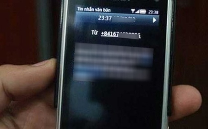 Cảnh sát thông báo tới tất cả những ai nhận được tin nhắn có nội dung sau