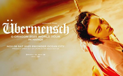 Một "ông lớn" lần thứ 2 trở thành Nhà tài trợ danh xưng lớn nhất tại concert G-DRAGON ở Hà Nội
