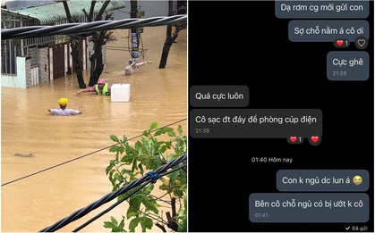 Cuộc gọi không được hồi âm của những đứa con "không ở cạnh ba má" giữa lúc lũ lên cao