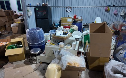 Phá đường dây sản xuất, buôn bán mỹ phẩm giả nhãn hiệu Vichy, My Gold Korea Red Ginseng quy mô lớn tại TP.HCM