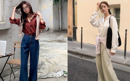 3 mẫu quần ống rộng nhất định phải có: Đẹp và sang ngay cả khi phối đồ tối giản