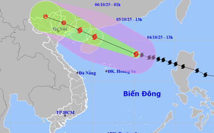 Tin mới nhất về bão số 11 Matmo: Giật cấp 15 gây mưa rất to, 6 tỉnh sau đặc biệt chú ý