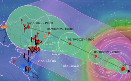 Tin bão số 11 Matmo mới nhất: Giật cấp 15, cách đặc khu Hoàng Sa 290km