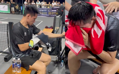 Trương Vinh Hiển bật khóc nức nở khi vô địch giải pickleball sau chuỗi ngày ngập tràn drama