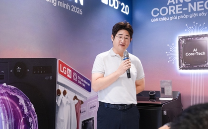 Dải sản phẩm giặt sấy 2026 trang bị AI thấu cảm của LG có gì đặc biệt?