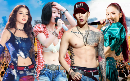 Chi Pu - Tóc Tiên đọ visual khét lẹt, Kwon Eunbi và Jay Park bùng nổ cùng full line-up WATERBOMB HỒ CHÍ MINH CITY 2025