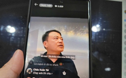 Shark Bình livestream trưa 6-10, kể chuyện sắp phá sản nhiều lần